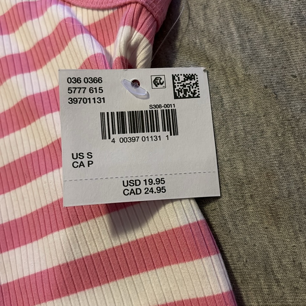 american eagle striped halter top - Picture 2 of 3